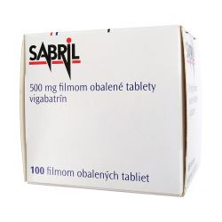 Сабрил (Вигабатрин) таблетки 500мг №100 (100 таблеток) в Каменск-Уральском и области фото