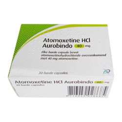 Атомоксетин HCL 40 мг Европа :: Аналог Когниттера :: Aurobindo капс. №30 в Каменск-Уральском и области фото