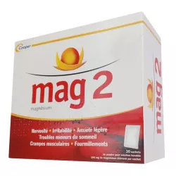 Маг 2, Mag 2, Магний 184мг порошок-саше для приготовл. раствора для питья №30 фото
