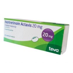 Изотретиноин Actavis (аналог Акненормин, Aknenormin) капс. 20мг 30шт в Каменск-Уральском и области фото
