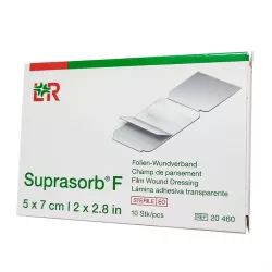 Супрасорб Ф (Suprasorb F) стер. пленка для перевязки ран 5*7см 10шт