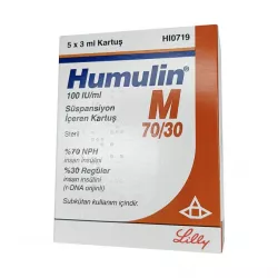 Хумулин М3 инсулин (Humulin-M) 100 МЕ/мл сусп. для ин. 3мл 5шт