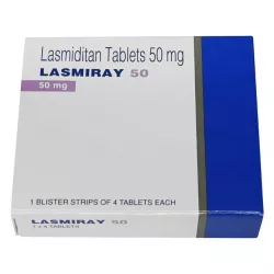 Ласмидитан (Lasmiditan) :: Рейвау, Reyvow аналог :: Lasmiray 50мг таб. №4