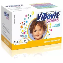 Вибовит бэби, Vibovit Bobas, порош. ваниловый вкус №44! фото