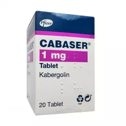 Кабазер (Cabaser, Каберголин Pfizer) 1мг таб. №20 фото